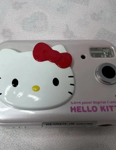 고전 헬로 키티 디카 디지털카메라 풀박스 세트 디토카메라
