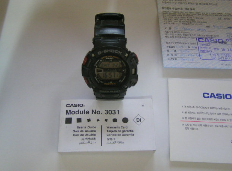 지샥 ( 정품 G-SHOCK G-9000-1VDR )