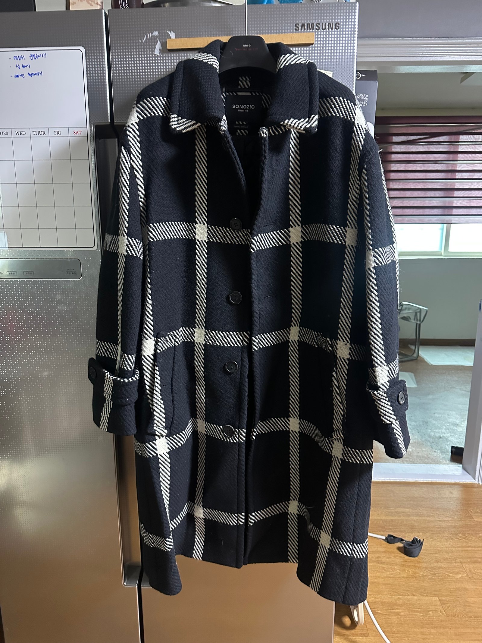 송지오 옴므 코트