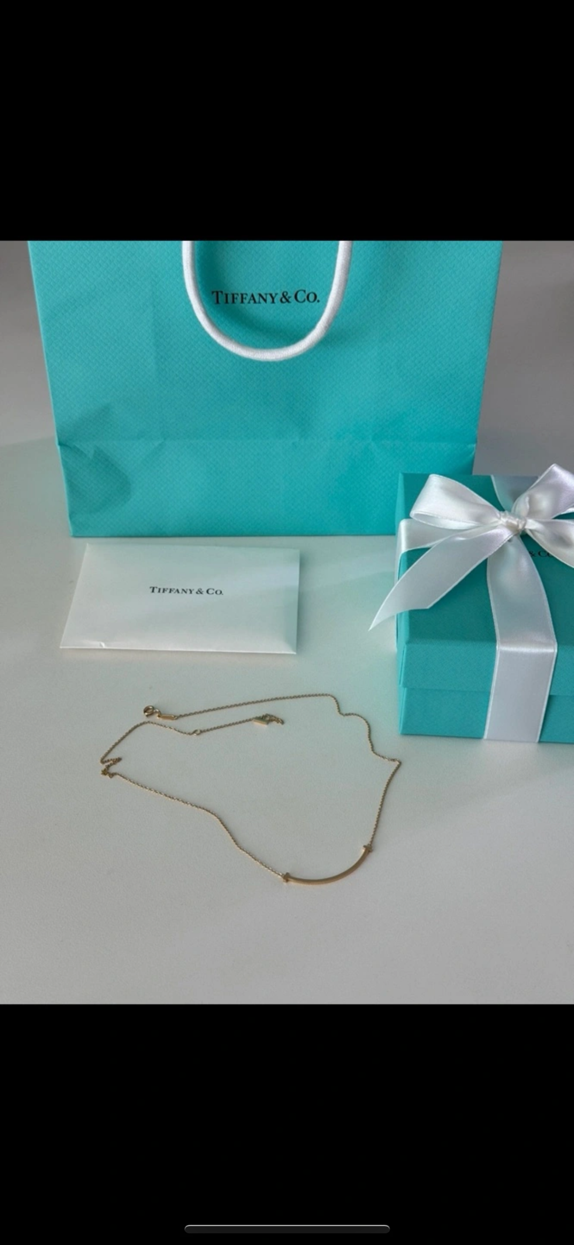 티파니 스마일목걸이