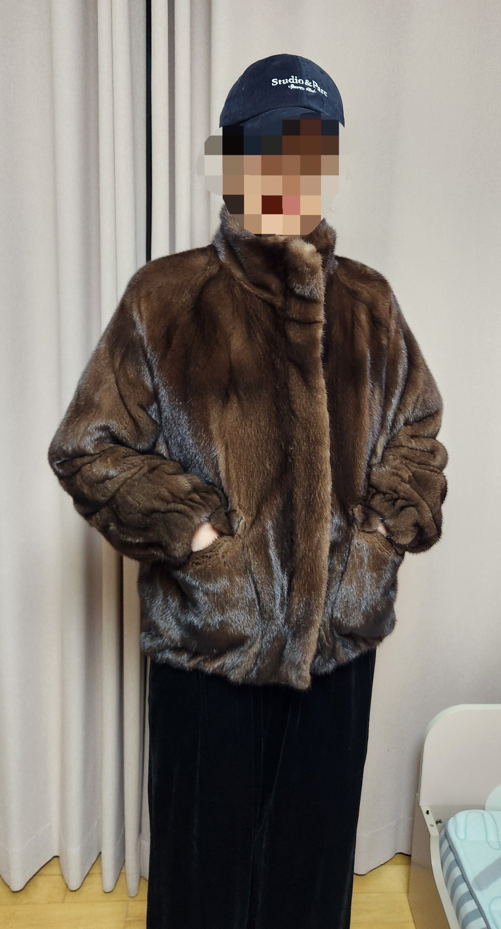 소윰 리버서블(밍크자켓)(양면)