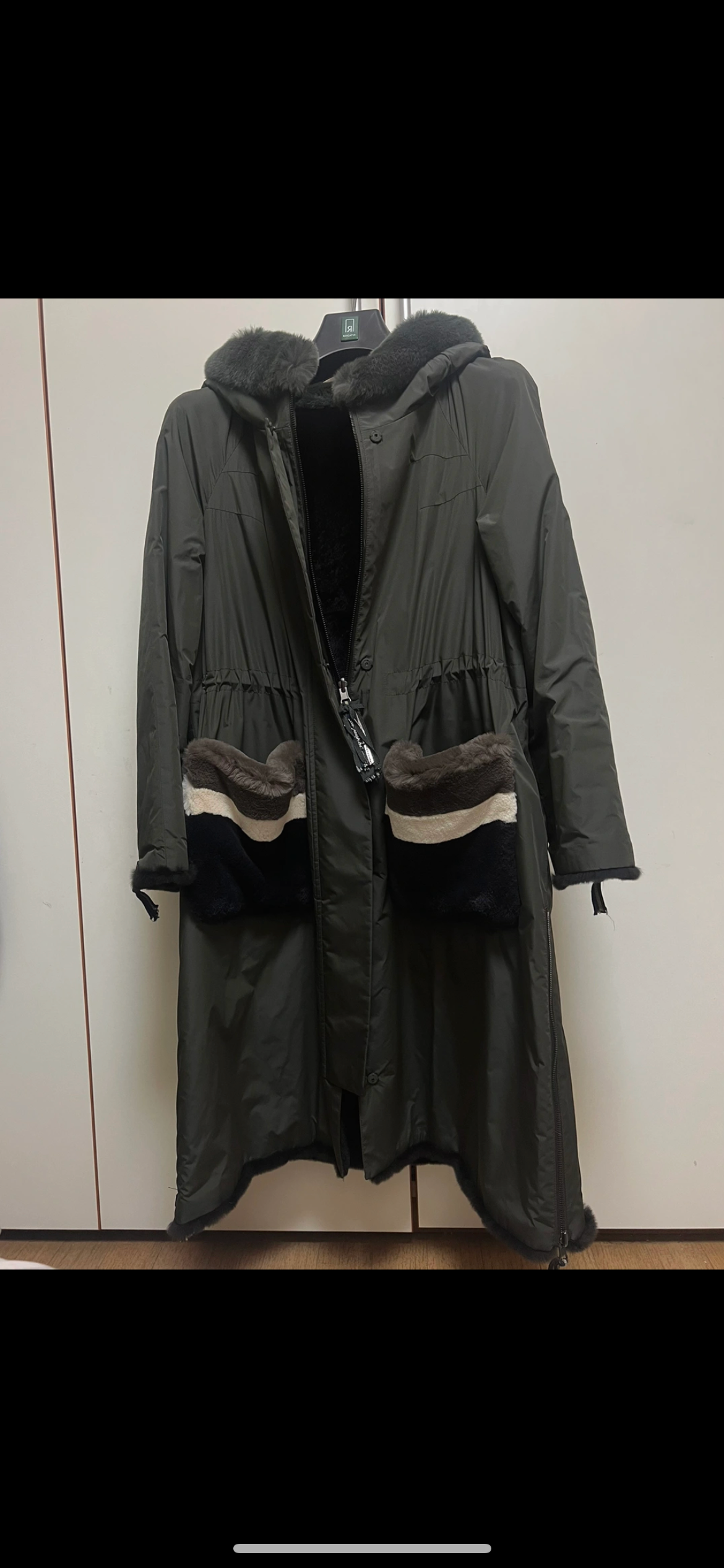 손정완 위즐모피코트 새상품