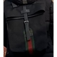 [정품]구찌 웹 테크노 캔버스 백팩