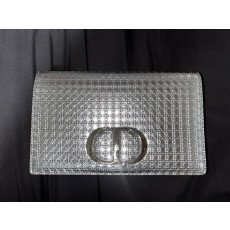 디올 실버체인백