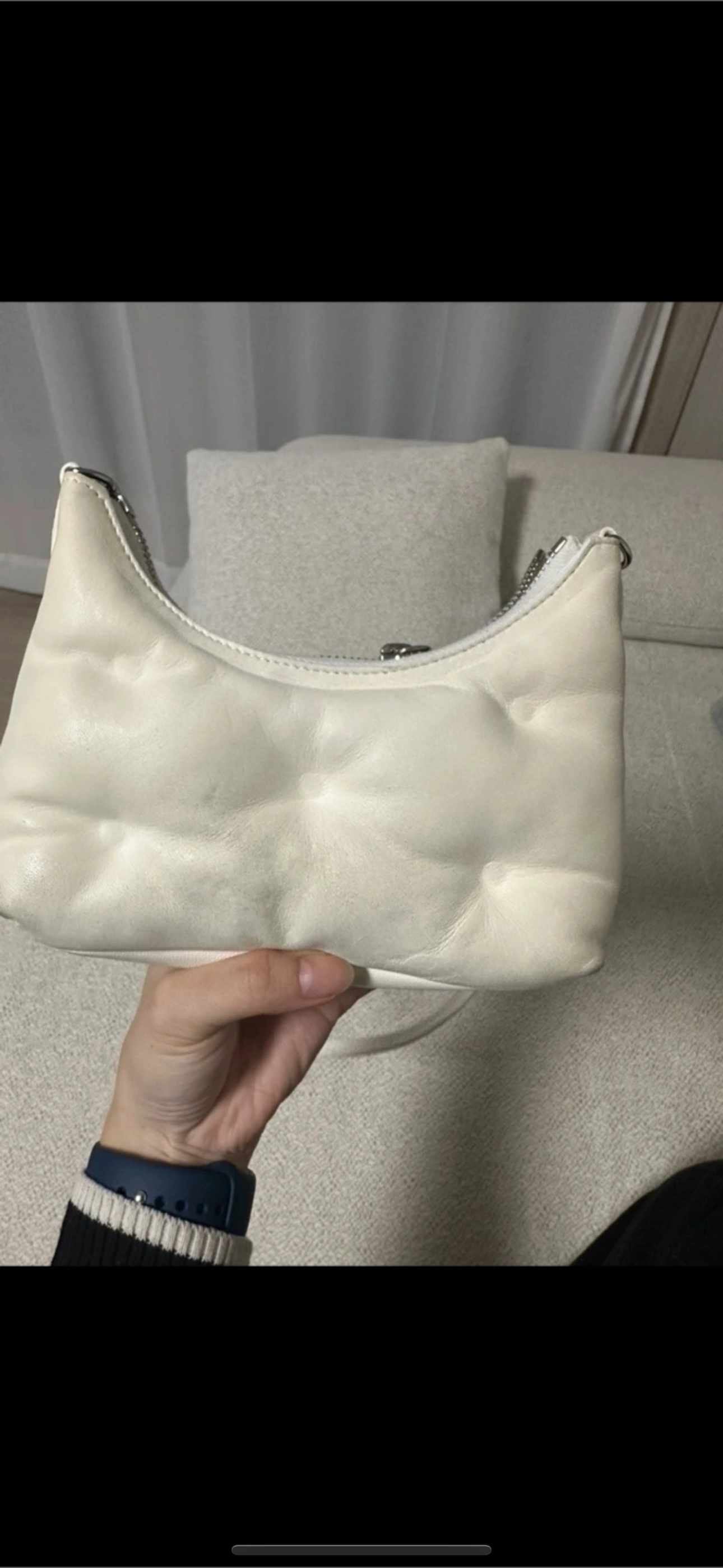 메종 마르지엘라 글램슬램 마이크로 호보백