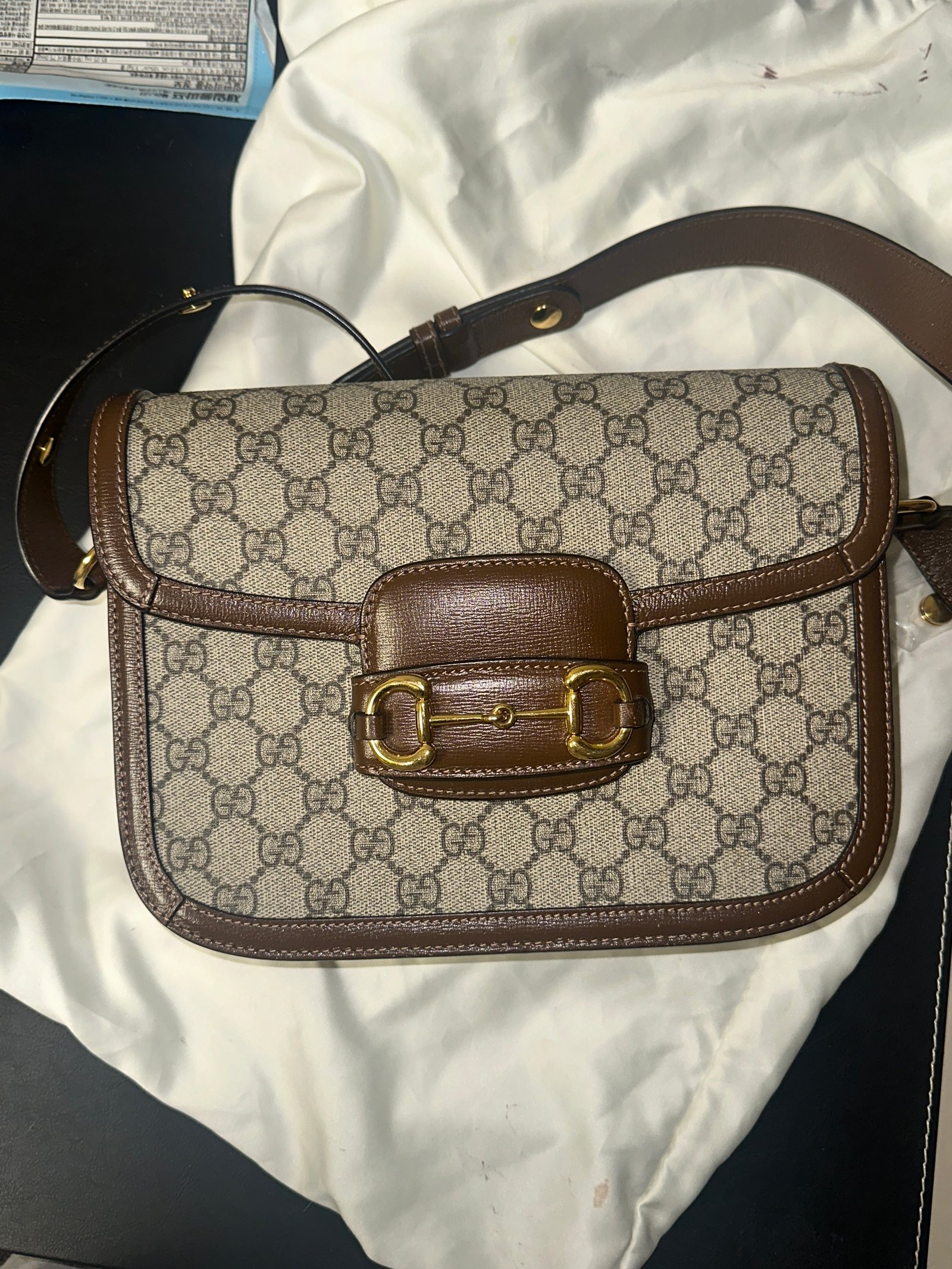 구찌 홀스빗 1955 숄더백