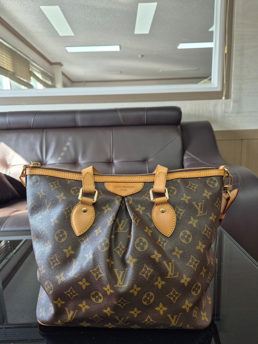깨끗한 루이비통 팔레르모 PM 루이비통가방