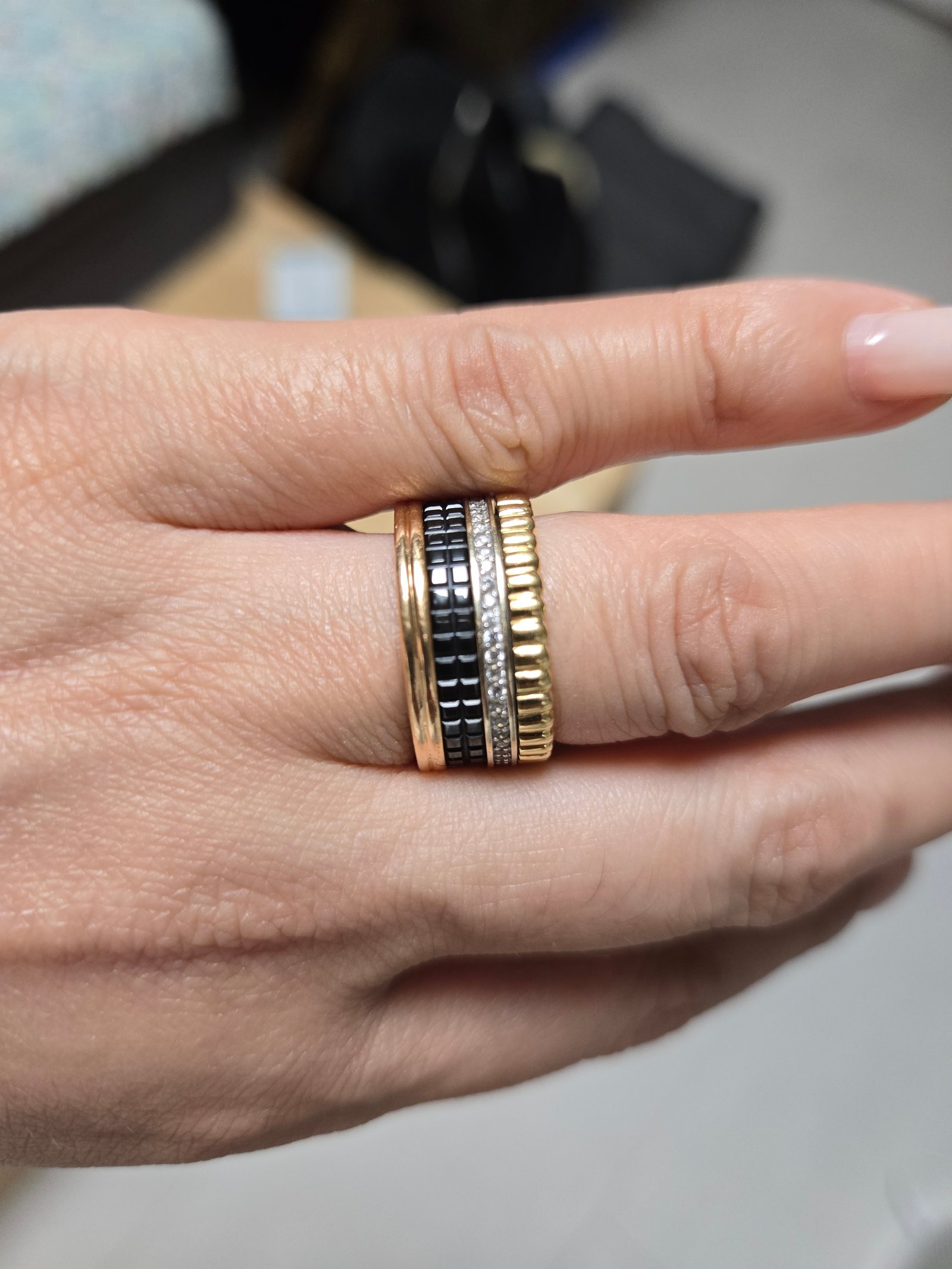 박미영님 18k부쉐론 맞춤반지